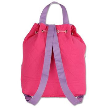 Stephen Joseph - Quilted Backpack (Ballet)-Binky Boppy