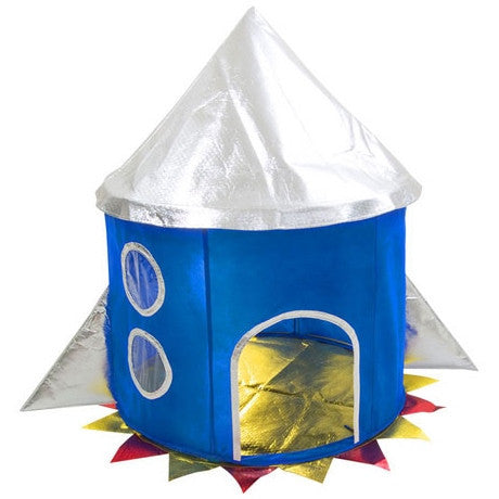 Bazoongi - Rocket Ship Play Tent-Binky Boppy