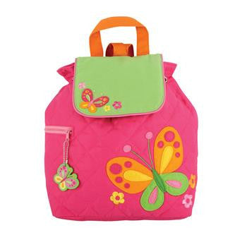 Stephen Joseph - Quilted Backpack (Butterfly)-Binky Boppy