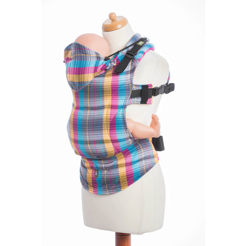 LennyLamb - Little Herringbone Citylights Carrier-Binky Boppy