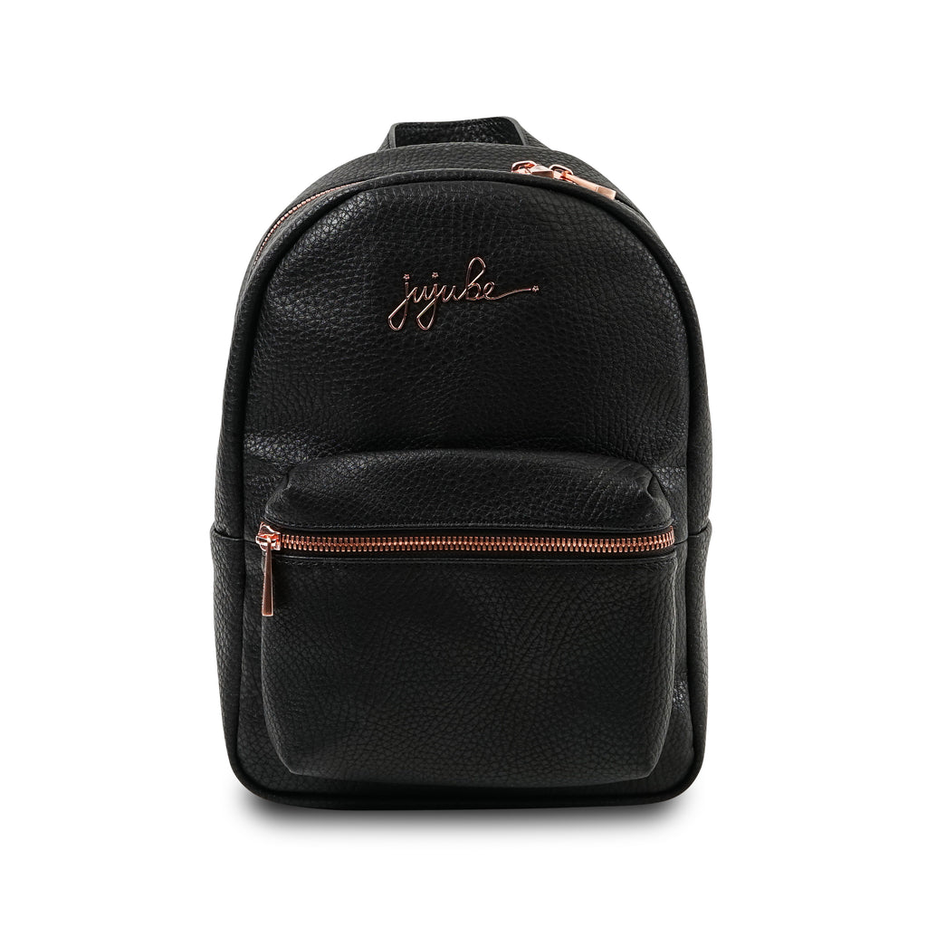 Jujube Leather - Mini Backpack (Noir)-Binky Boppy