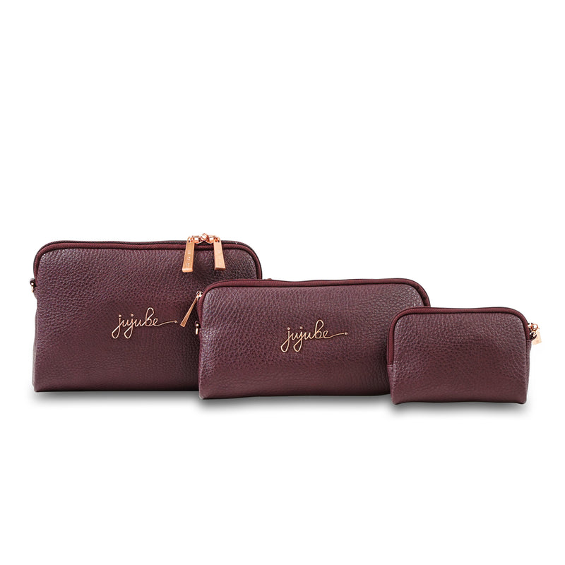 Jujube Leather - Be Set (Plum)-Binky Boppy