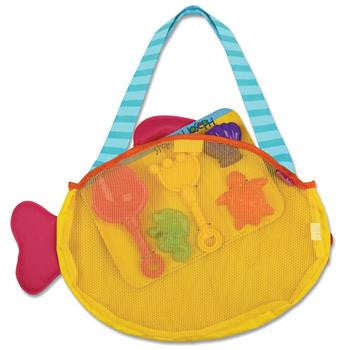 Stephen Joseph - Beach Tote (Fish)-Binky Boppy