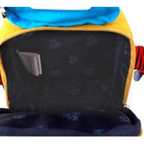 Winghouse - Flybot Toy Safety Backpack (Mustard)-Binky Boppy