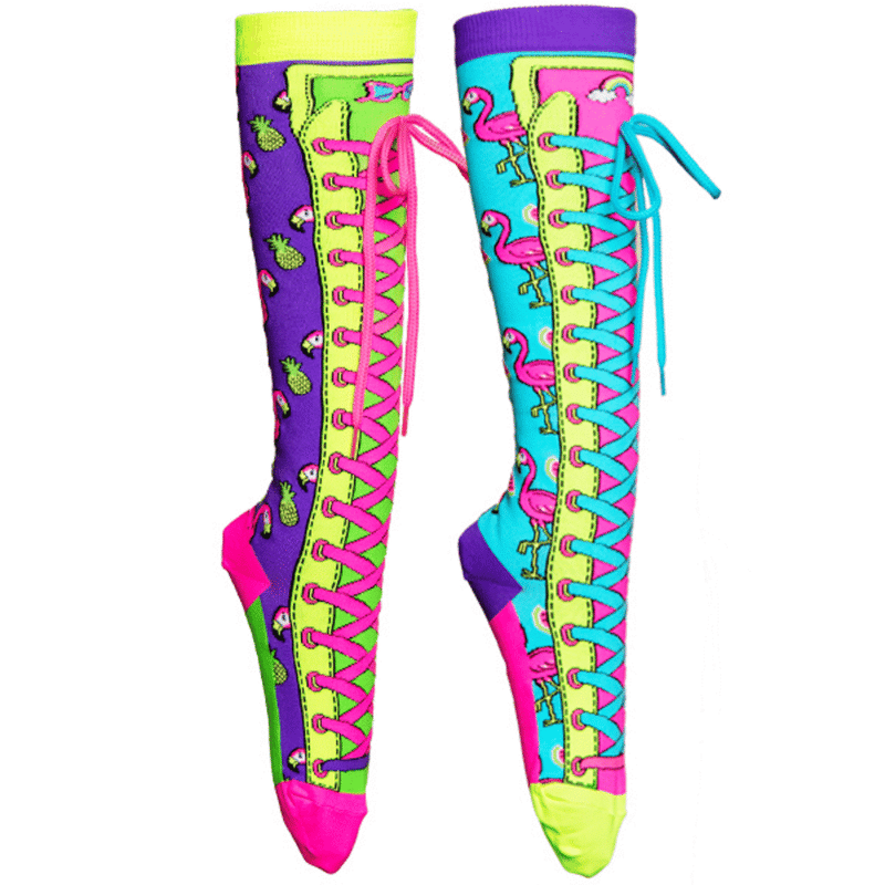 MadMia - Fruity Flamingo Socks-Binky Boppy