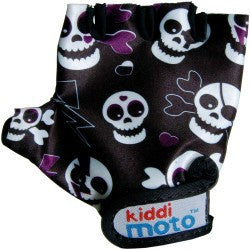 Kiddimoto - Skullz Gloves (Medium)-Binky Boppy