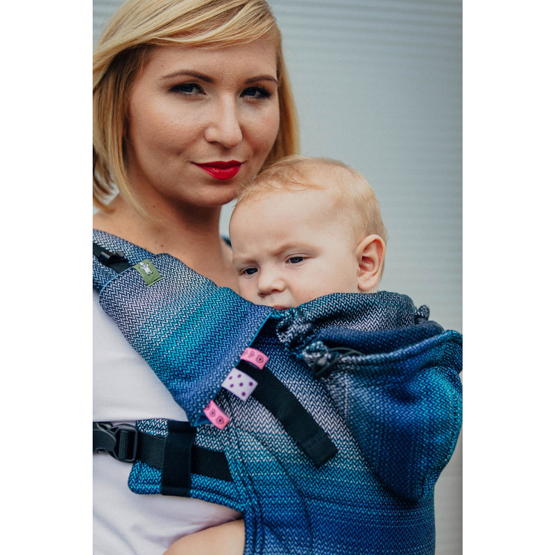 LennyLamb - Little Herringbone Illusion Carrier-Binky Boppy