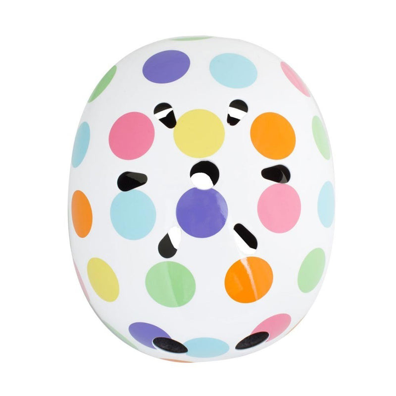 Kiddimoto - Pastel Dotty Helmet-Binky Boppy