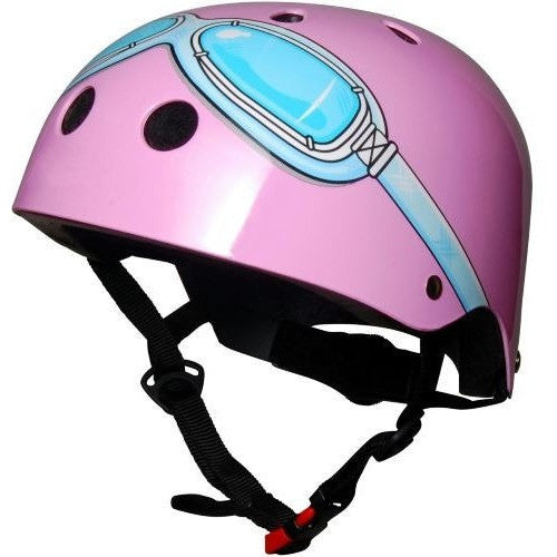 Kiddimoto - Pink Goggle Helmet-Binky Boppy