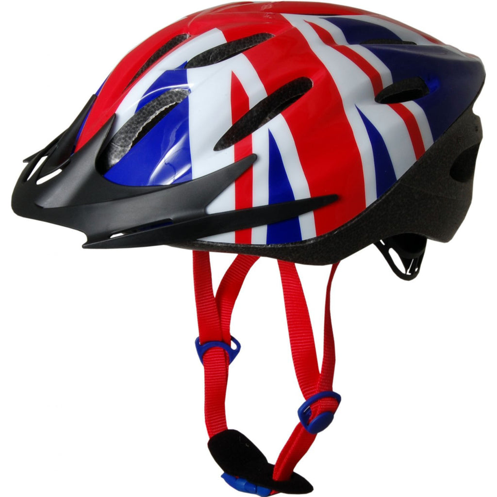 Kiddimoto - Union Jack Cycle Helmet-Binky Boppy