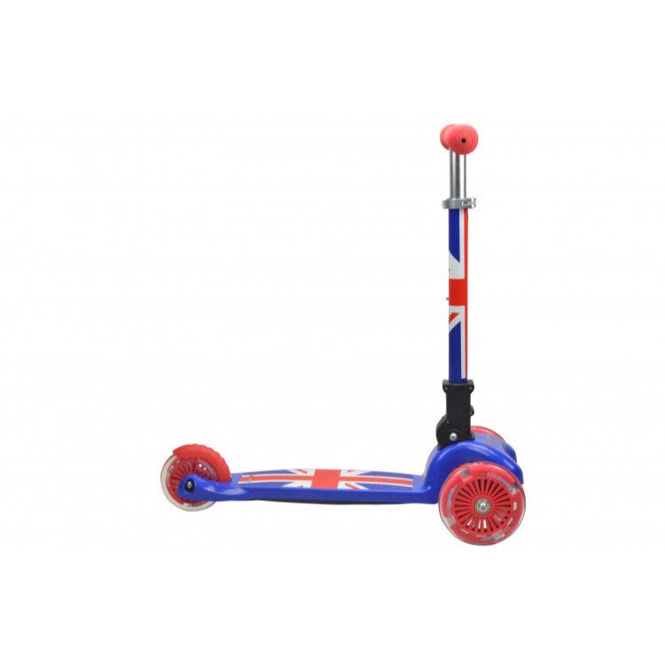 Kiddimoto - Union Jack U-Zoom Scooter-Binky Boppy