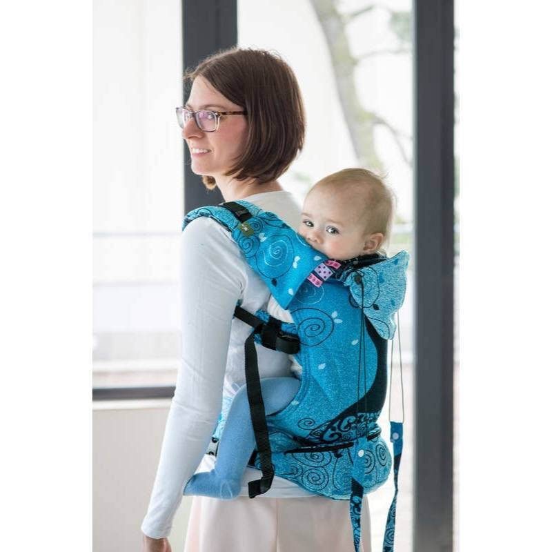 LennyLamb - Blue Princess Carrier-Binky Boppy