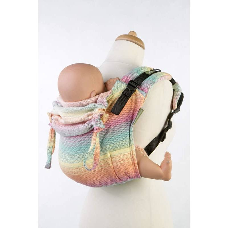 LennyLamb - Little Herringbone Imagination Buckle Onbu-Binky Boppy