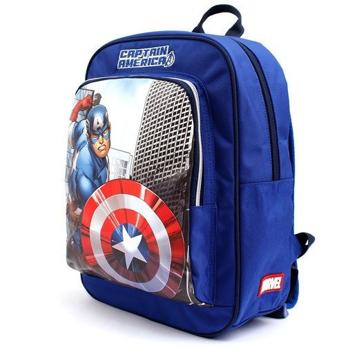Winghouse - Captain America Action Backpack-Binky Boppy