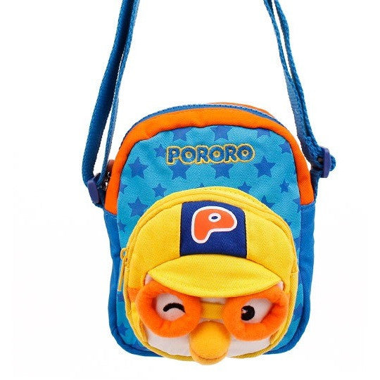 Winghouse - Pororo Solid Cross (Blue)-Binky Boppy