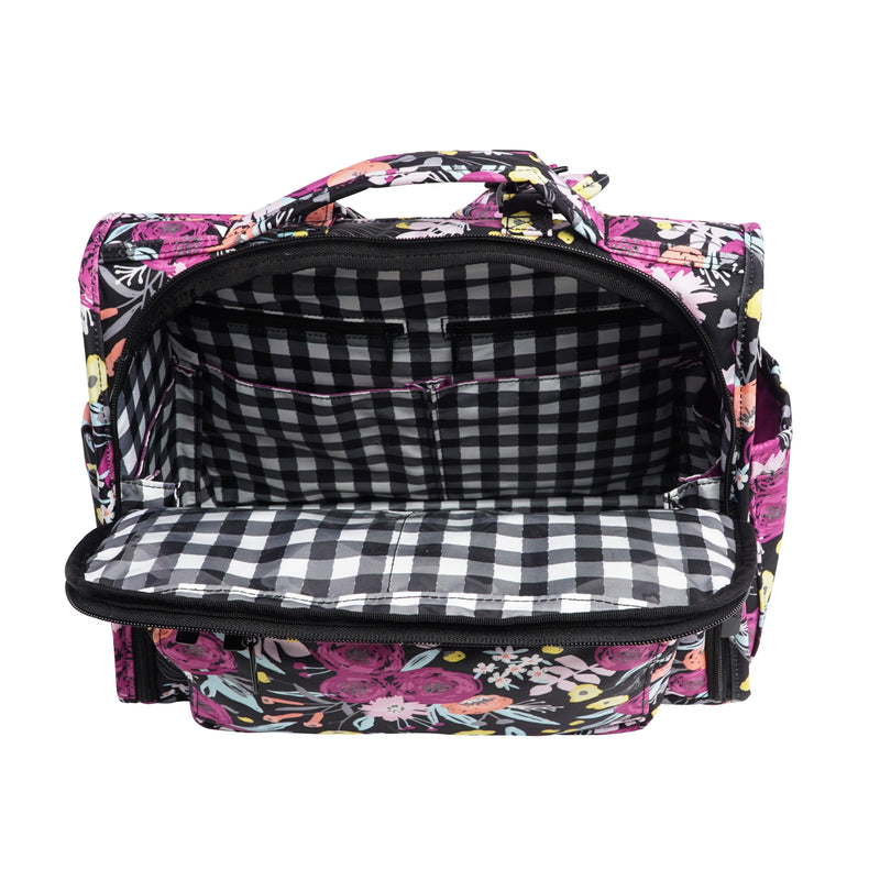 Jujube Onyx - B.F.F. (Black & Bloom)-Binky Boppy