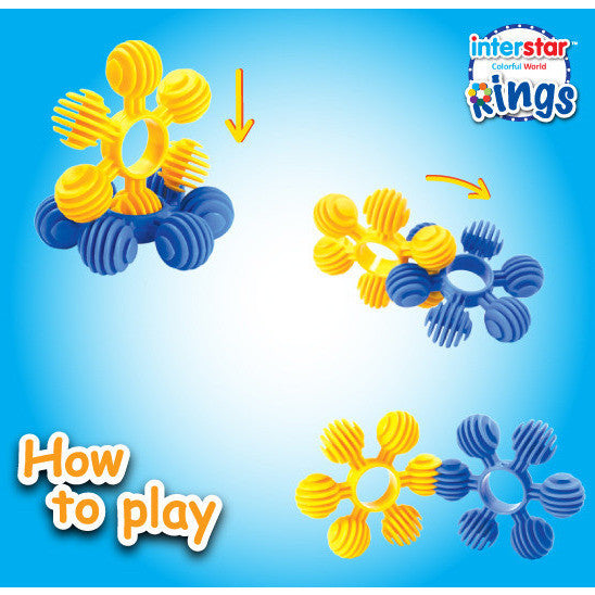 Interstar - Rings (24 Pieces)-Binky Boppy