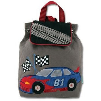 Stephen Joseph - Signature Backpack (Racecar)-Binky Boppy