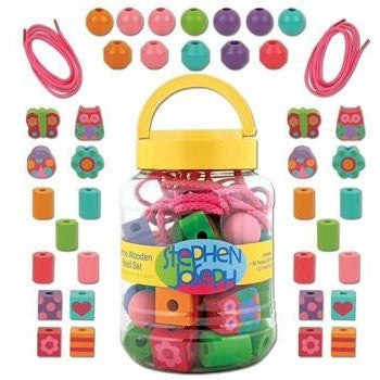 Stephen Joseph - Bead String Set (Garden)-Binky Boppy