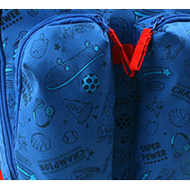 Winghouse - Wing Exciting Double Pocket Backpack (Blue)-Binky Boppy