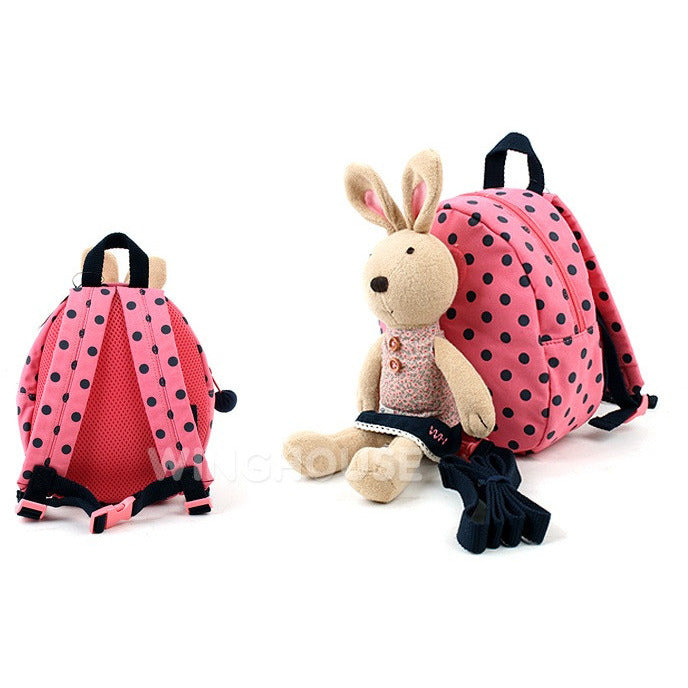 Winghouse - Love Shu Happy Safety Harness Backpack (Pink)-Binky Boppy