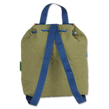 Stephen Joseph - Quilted Backpack (Zoo)-Binky Boppy